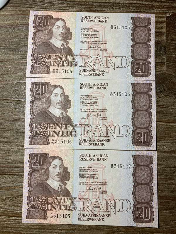 De Kock   * R20 * 3 in sequence