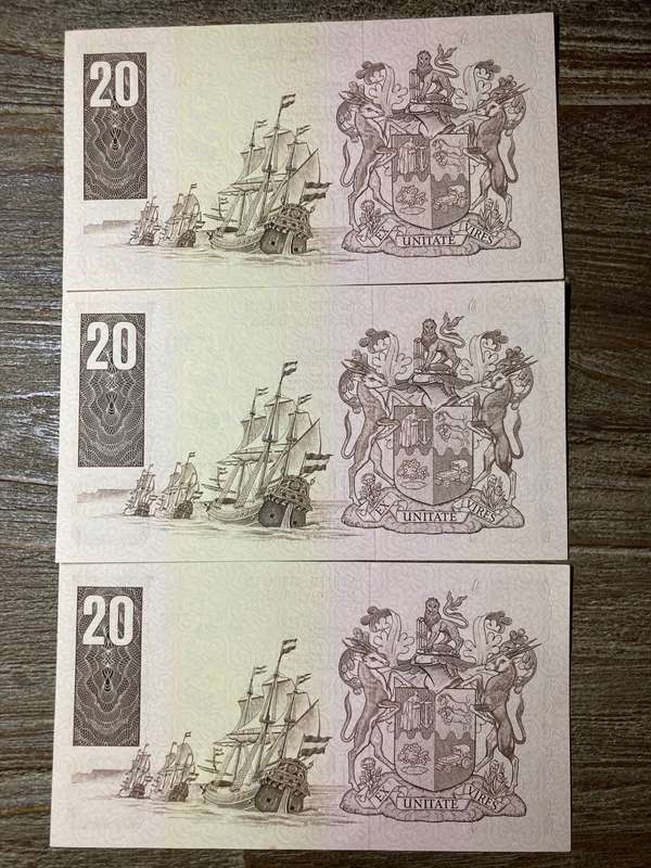 de Kock replacement R20 * excellent 3 consequential notes condition