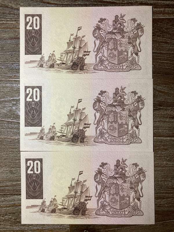 de Kock R20 * excellent 3 consequential notes condition