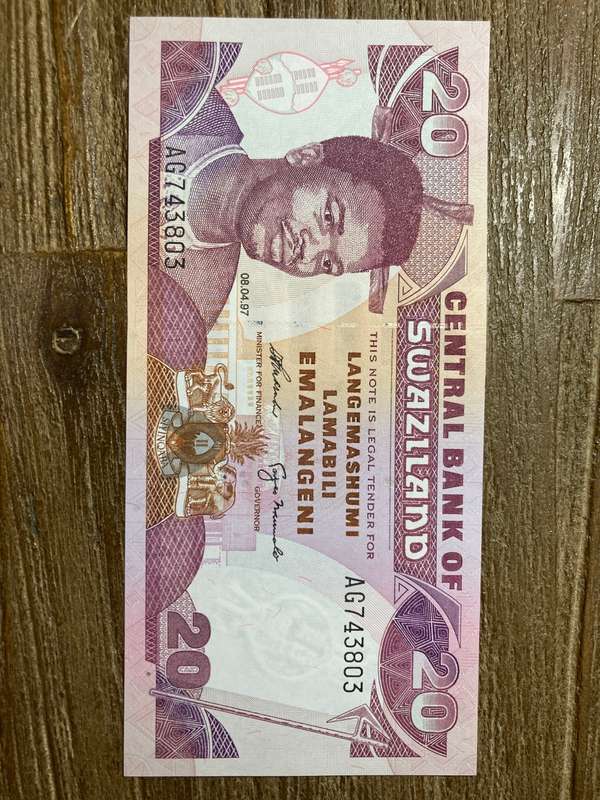Swaziland 1999 20 emalangeni