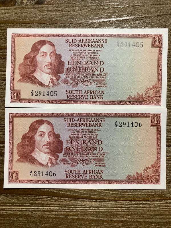 Rissik * 2nd issue * 2 sequential notes * hard to find