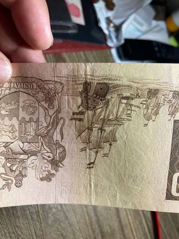 De Kock * R20 *  REPLACEMENT Note * Z35 * THIRD ISSUE * grab them