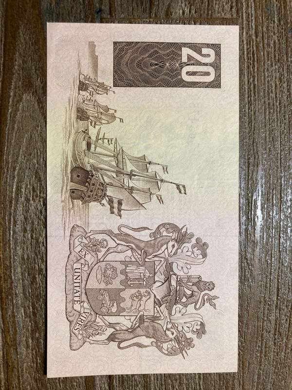 De Kock * R20 *  REPLACEMENT Note * Z35 * THIRD ISSUE * grab them