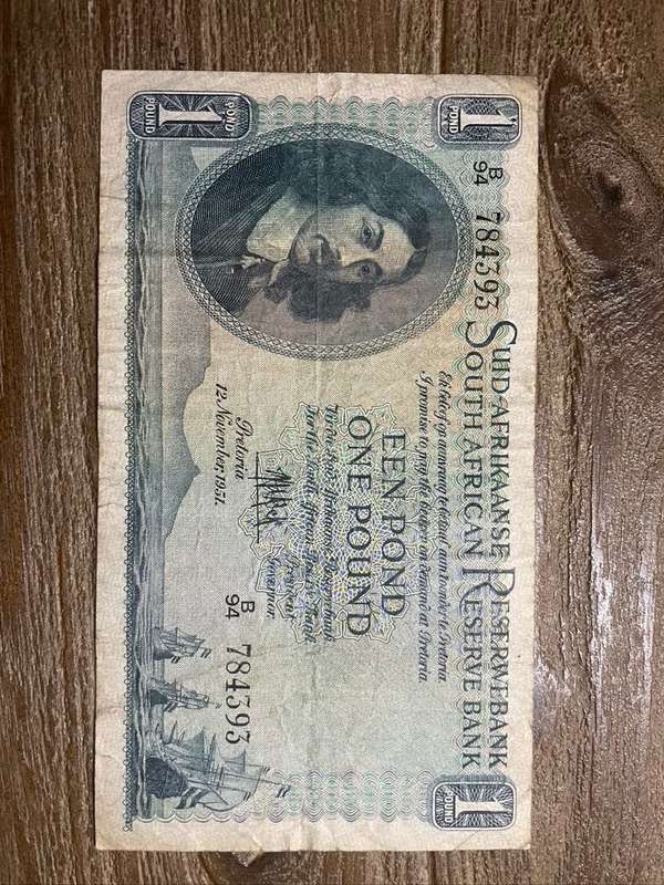 MH de Kock  ***  1 Pond  ***  Second issue 1951  ***  slightly better than a filler