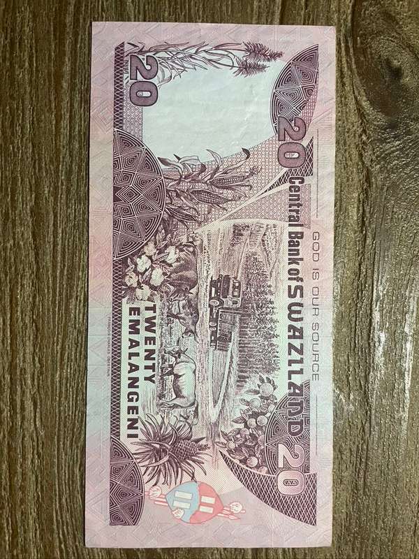Swaziland  ***  20 Emalangeni  ***  issued 2006  ***  highly desireable