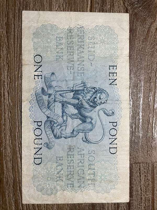 MH de Kock  ***  Een Pond  ***   1949 Second issue  ***  creased abd scarce