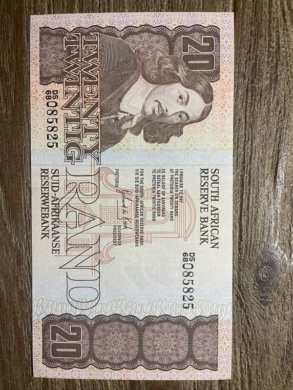 GPC de Kock  ***  R20  ***   Third issue  ***  Very collectable and crisp