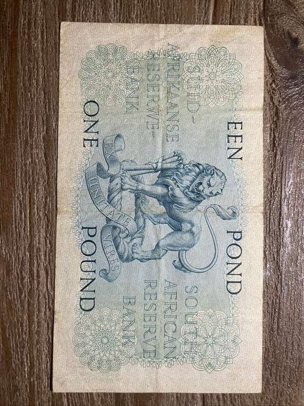 MH de Kock  ***  een Pond  ***  1956 Third issue  ***  Vf condition