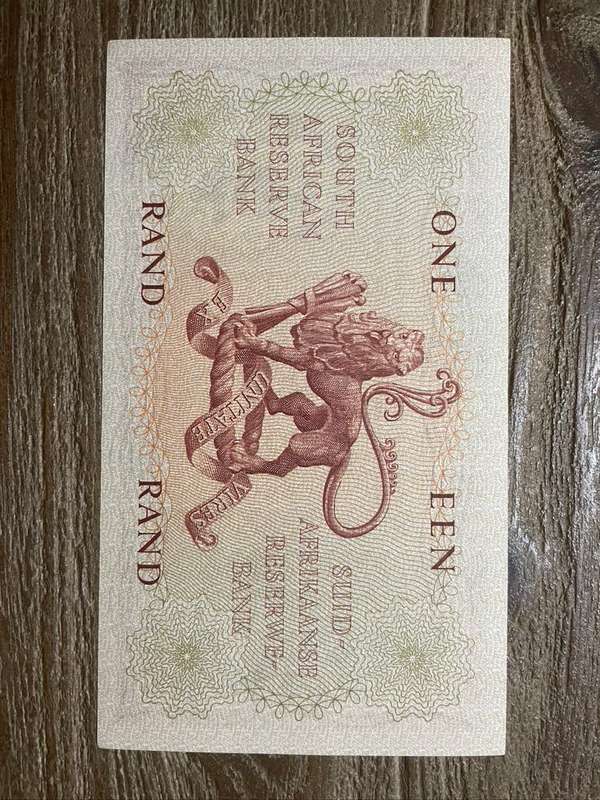 Rissik  ***  R1  ***  1962  first issue  ***  Uncirculated condition