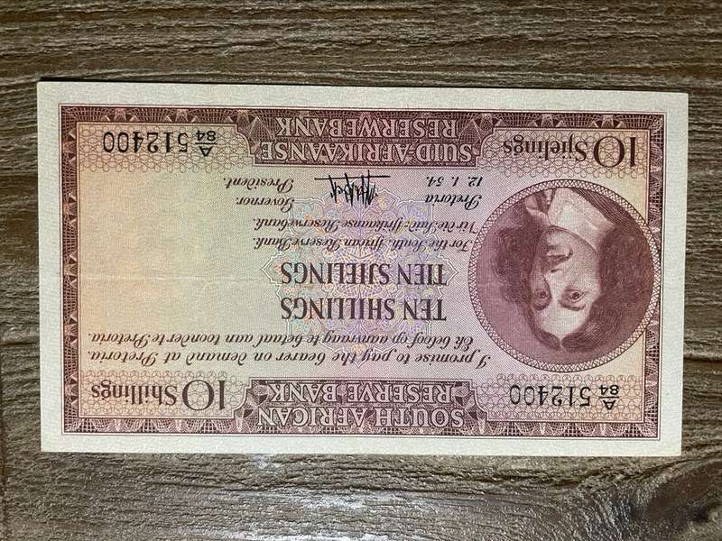 GPC de Kock  ***  10 Shilling   ***  19543rd issue  ***  au -unc