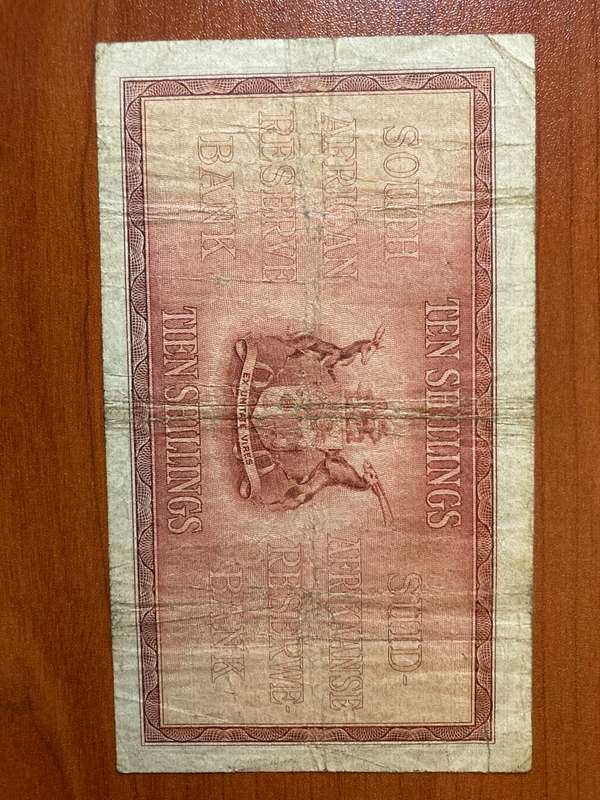 MH de Kock  ***  10 Shilling   ***  Scarce first issue  ***  Very decent filler