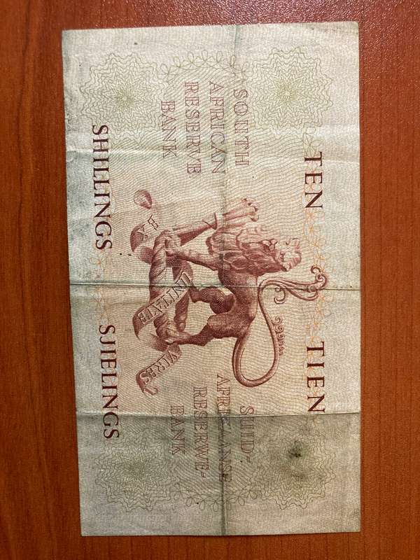 MH de Kock  ***  10 Shilling   ***  Third issue  ***  Very decent filler
