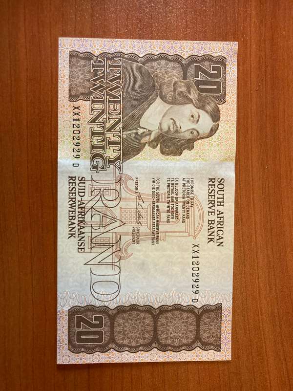 Stals 1990  ***  Replacement R20  ***   first issue  ***  XX bid per note, uncirculated