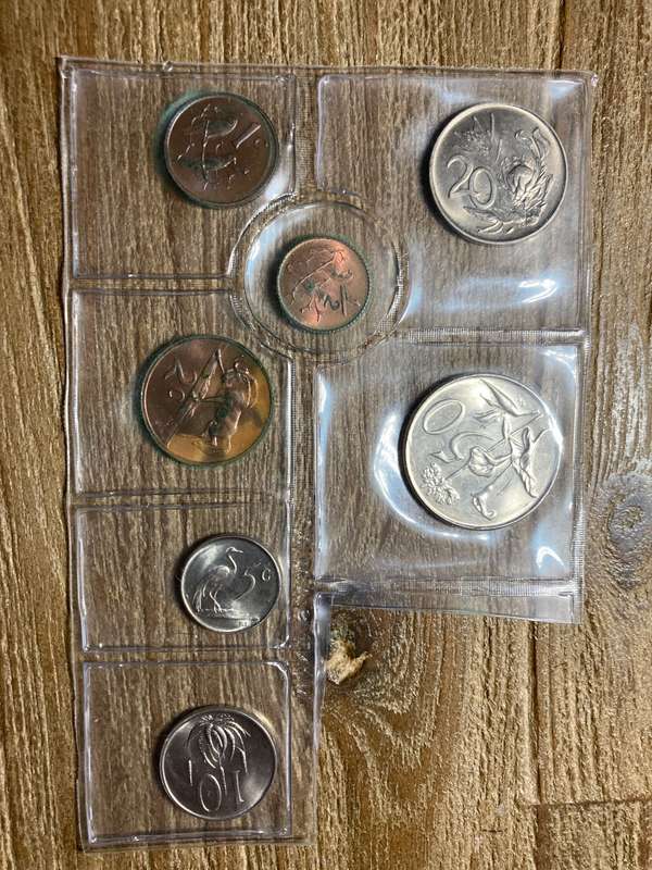 1973 *** uncirculated set * no R1