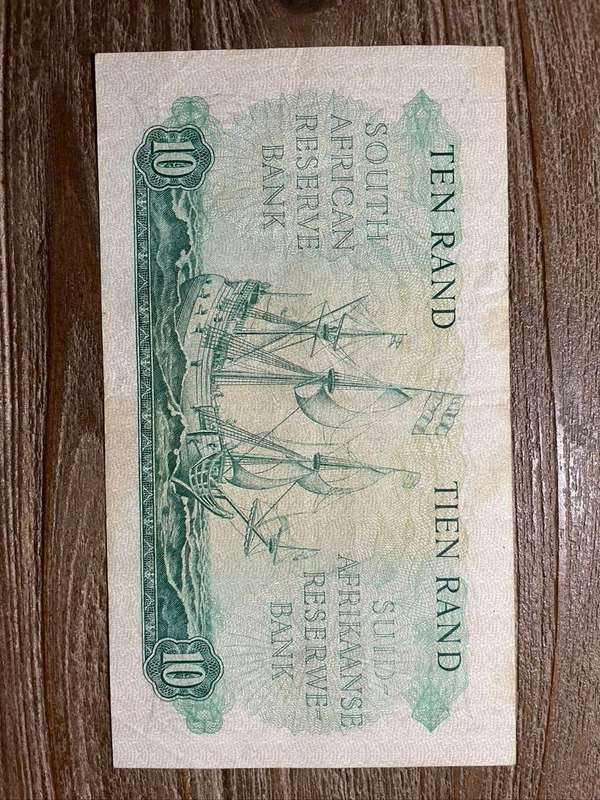 MH de Kock  *  Rarer 1961  *  R10.  Fourth issue  *  very very decent note