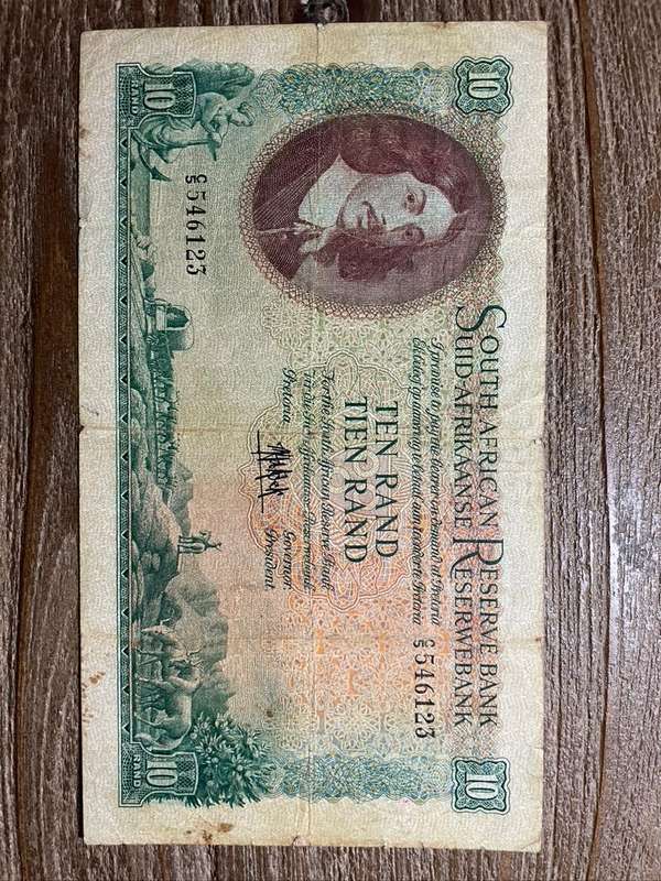 MH de Kock  *  Rarer 1961  *  R10.  Fourth issue  *  filler note