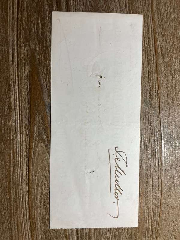 Cape of Good Hope Bank Graaff Reinet  *1884*  300 pound cheque* beautiful example and still legible
