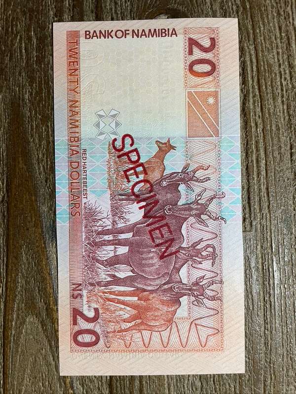 Namibia  *  R20 SPECIMEN  *    *  highly collectable