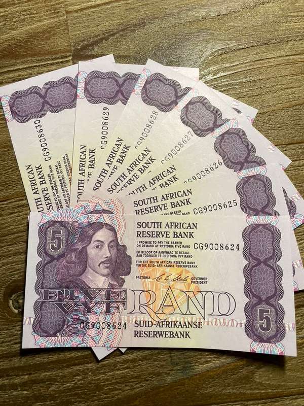 Stals  *  R5  *  1990 first and only issue  *  in consecutive order