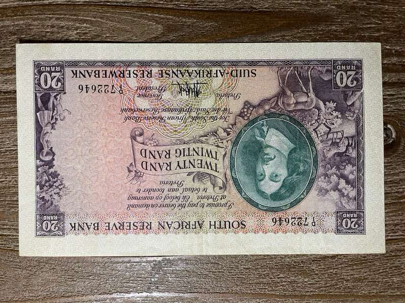 MH de Kock  *  R20  *  fourth and only issue  *  headturning note