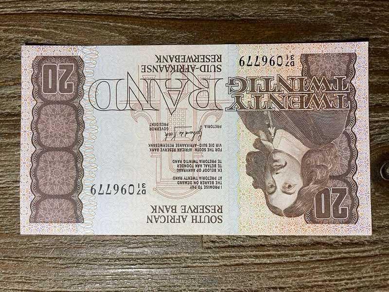 GH de Kock  *  R20.    1984  *  third issue  *  great note