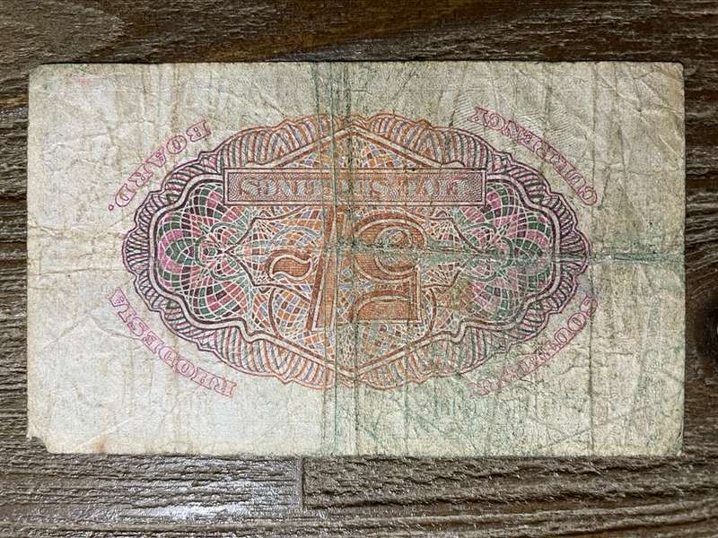 Southern Rhodesia   *  5/  *  5 shilling 1945  *  rare in any condition
