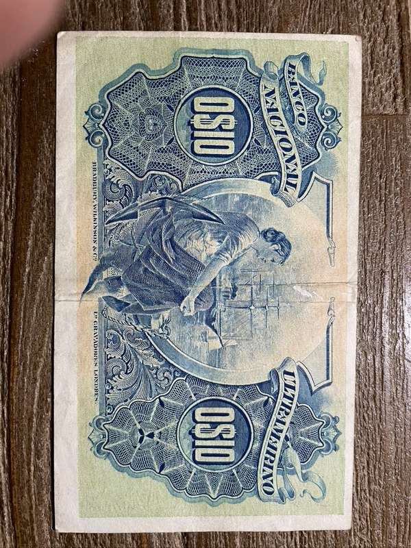 Lorenzo Marques  *  10 centavos  *  1914 issue  *  centre fold