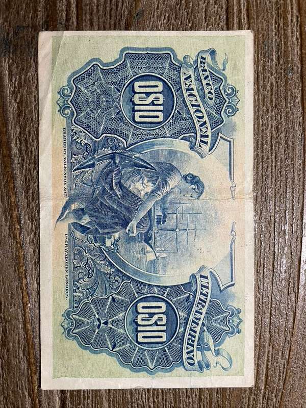 Lorenzo Marques  *  10 centavos  *  1914 issue  *  strong fold lhs