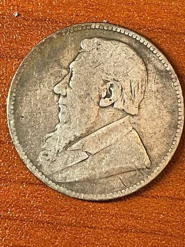 1892 *** Shilling *** ZAR *** decent but not spectacular