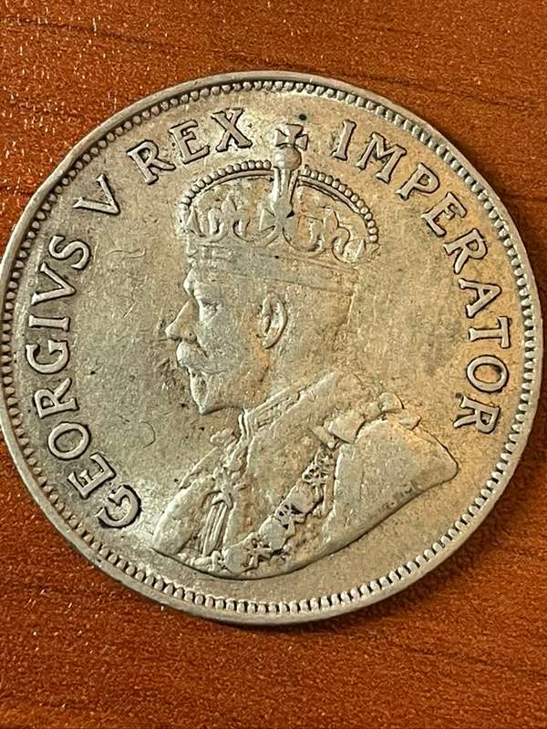 1924 *** 2 1/2 Shilling *** Possibly a low AU coin, highly collectable