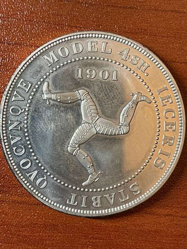 1901 *** Isle of Man *** Restrike, Uncirculated