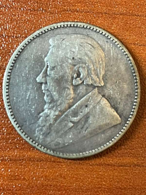 1894 *** Shilling *** ZAR ! ***  VF coin
