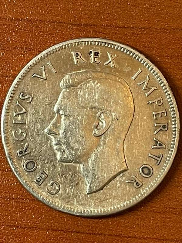 1938 *** 2 1/2 Shilling *** Decent grade and collectable
