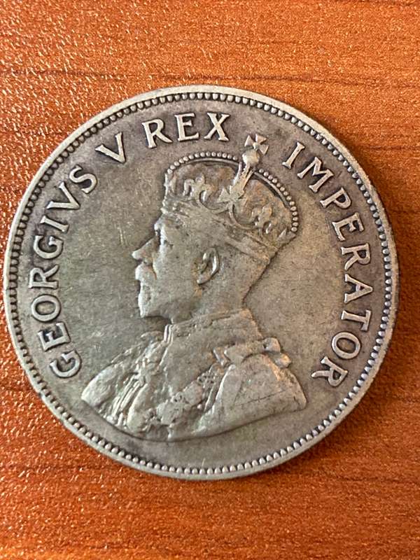 1924 *** 2 1/2 Shilling *** VF details