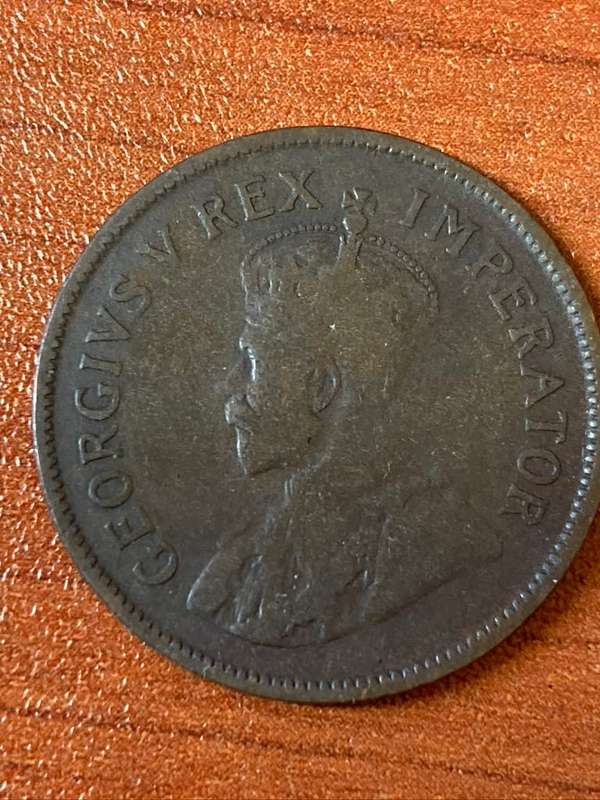 1929 *** 1/2P *** filler coin only