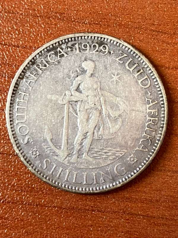 1929 *** Shilling *** filler coin