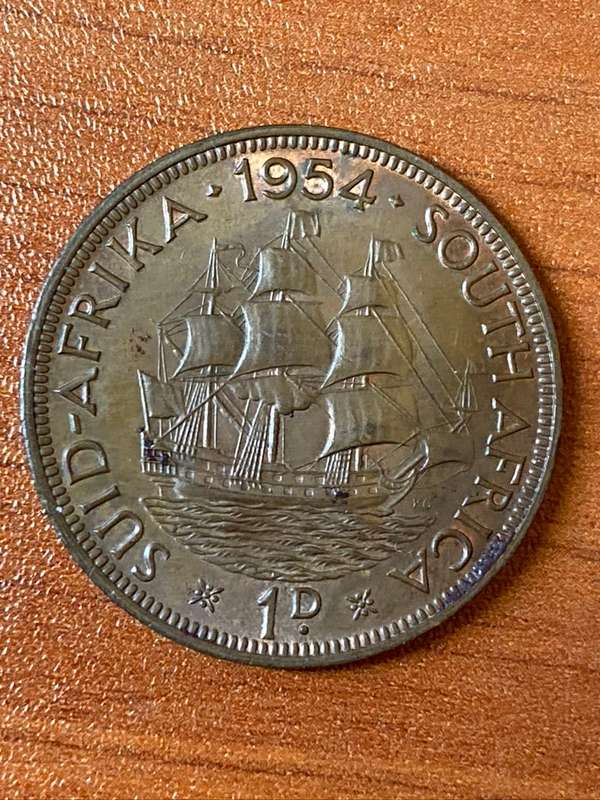 1954 *** Penny  *** Highly attractive with all the features should be unc