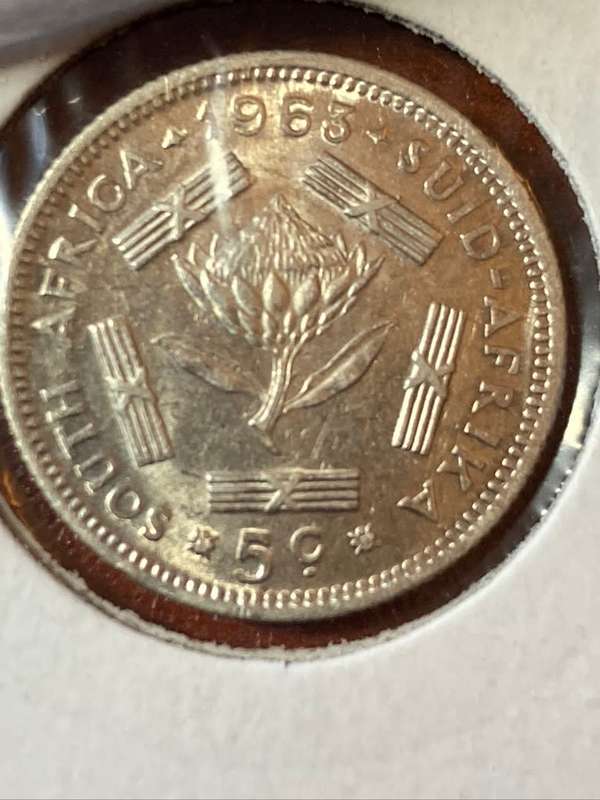 1963 *** 5c   *** PROOF COIN