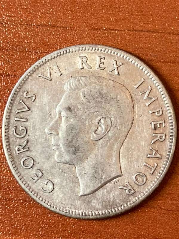 1938 *** 2 1/2 Shilling *** Vf coin
