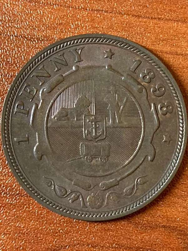 1898 *** Penny  *** au+ lovely coin