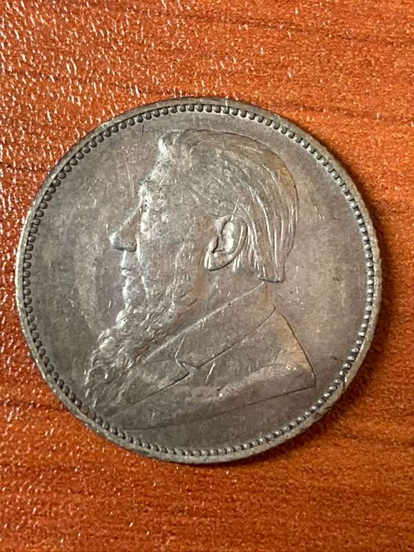 1896 *** Shilling *** vf+