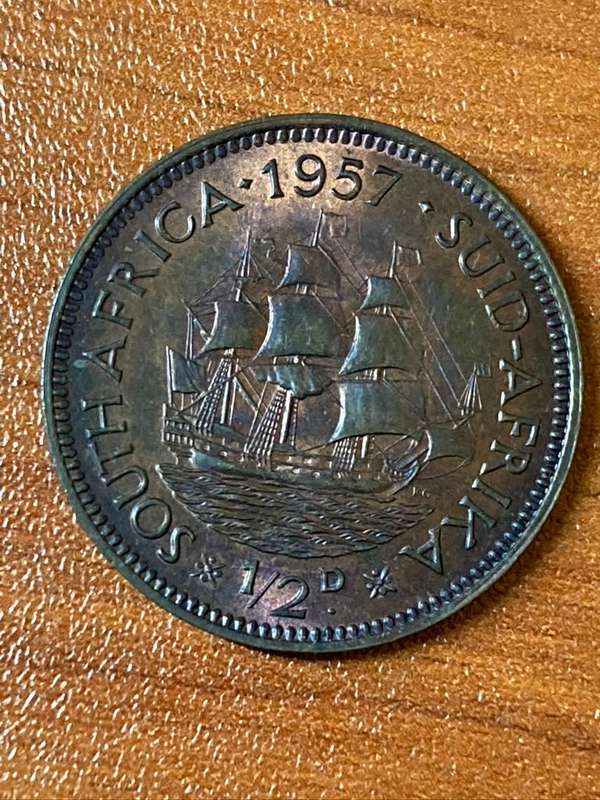 1957 *** 1/2P *** au-unc