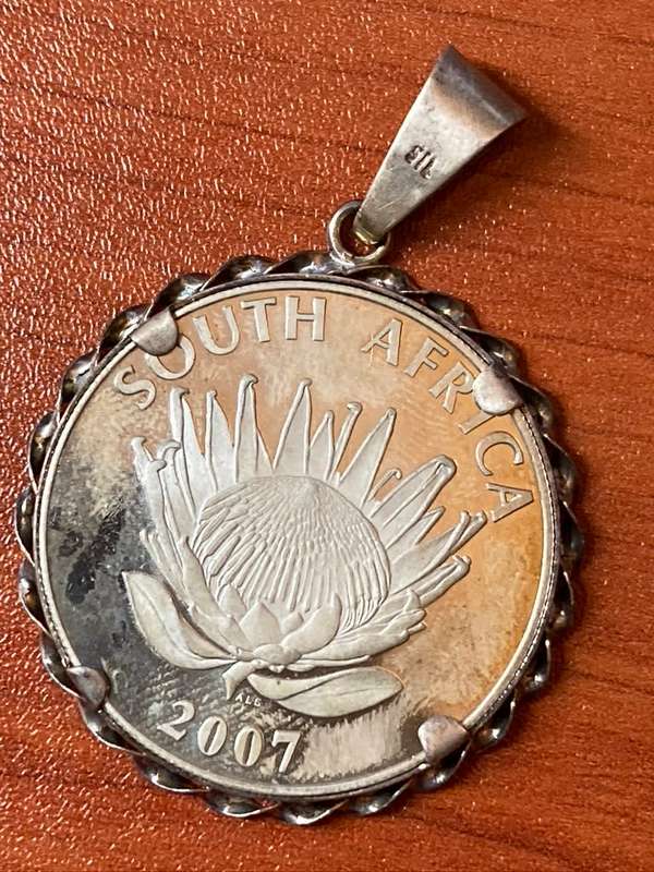 2007 *** Silver R1 *** de klerk medal art