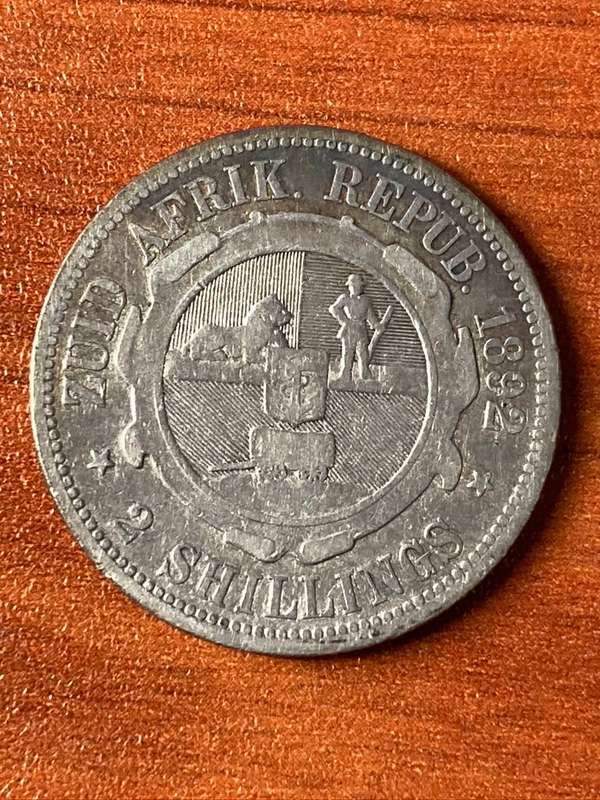 1896 *** 2 Shilling *** fine details slightly better than a filler coin