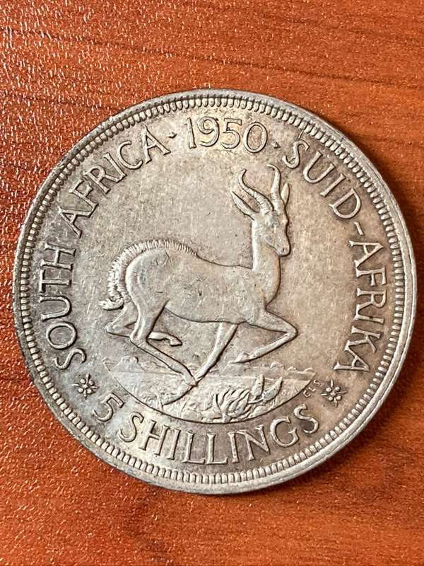 1950 *** 5 Shilling *** Scarcest crown