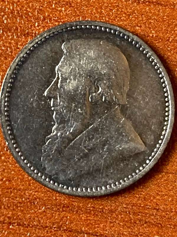 1893 *** 3P *** Very scarce tickey