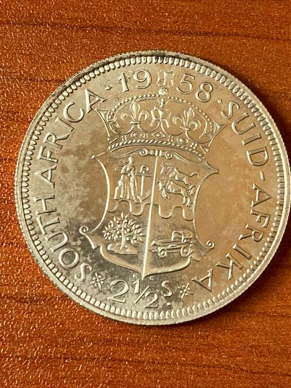 1958 *** 2 1/2 Shilling *** looks uncirculated