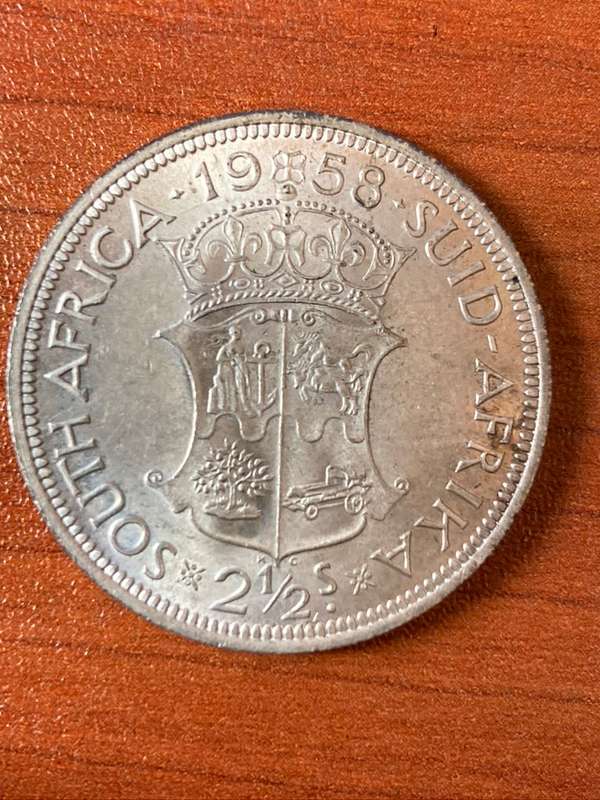 1958 *** 2 1/2 Shilling *** very decent grade