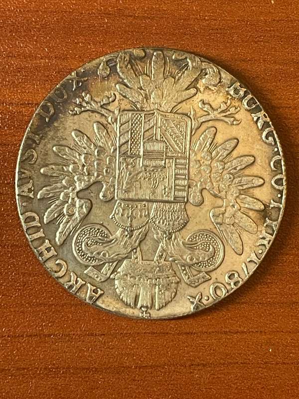 1780 *** maria thaler *** restrike, silver content