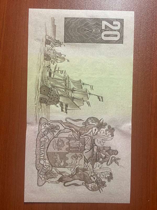 Stal *** R20 Replacement note *** 1990 first issue *** Top note XX prefix